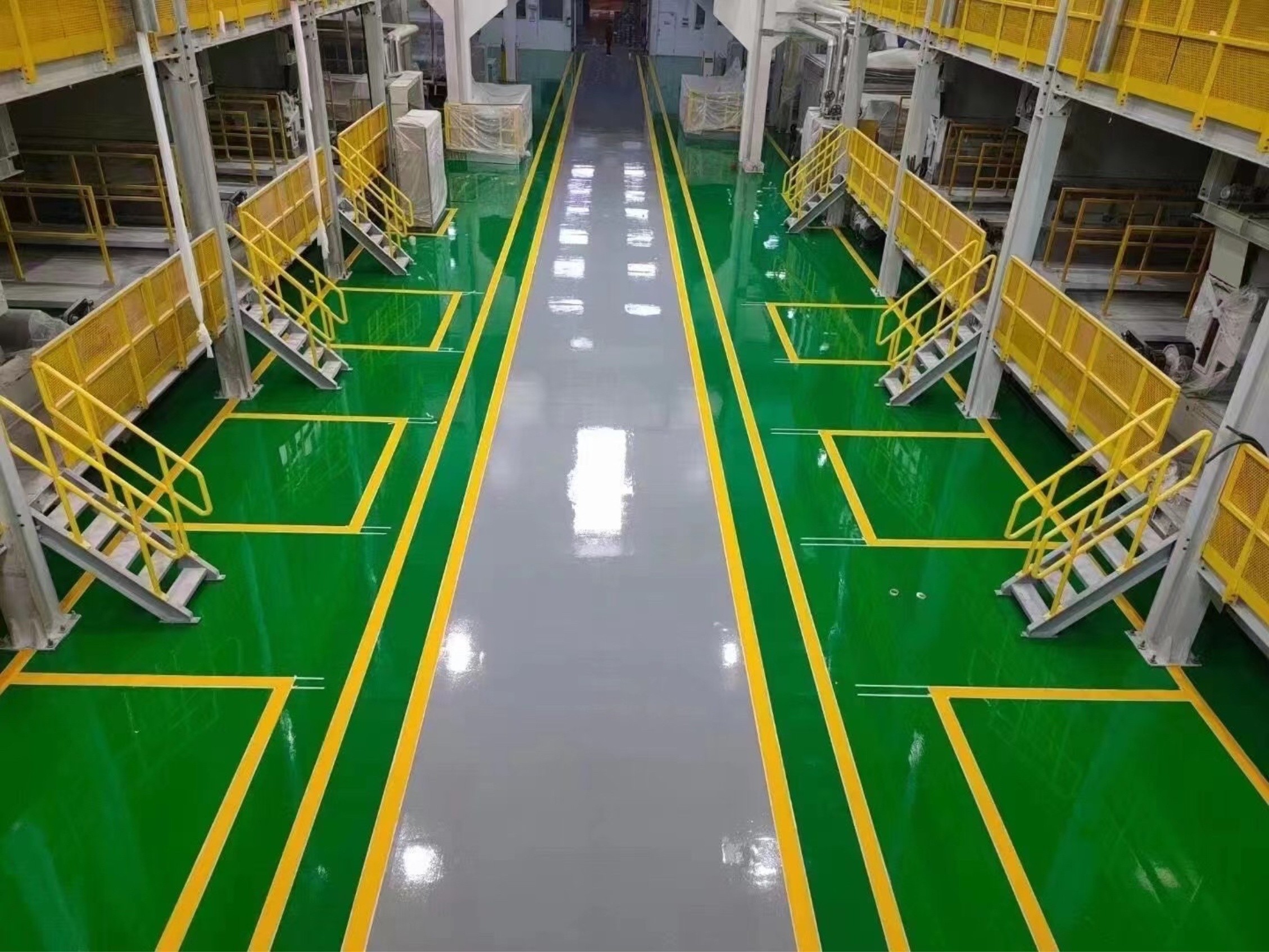 彩田BA-505C防靜電自流平地坪面漆-電子廠房、設(shè)備制造車間